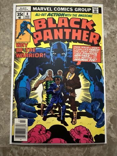 Black Panther #8 VF+ 8.5 (1977 Marvel Comics) - High grade