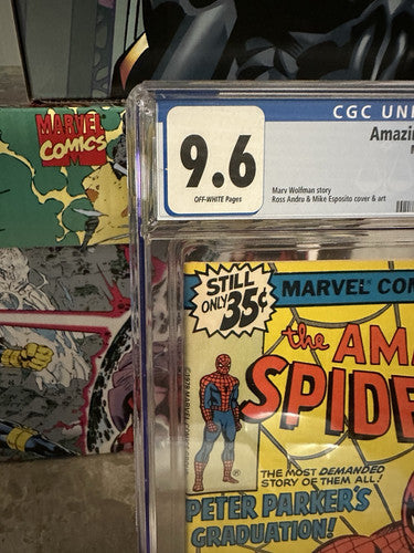 Amazing Spider-Man #185 CGC 9.6 OWP (1978 Marvel)