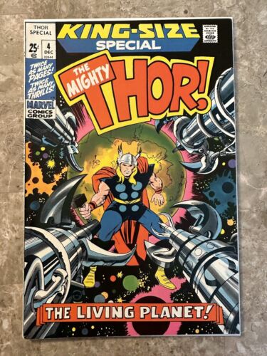 Vintage Thor Annual #4 (1971 Marvel Comics) - VF+