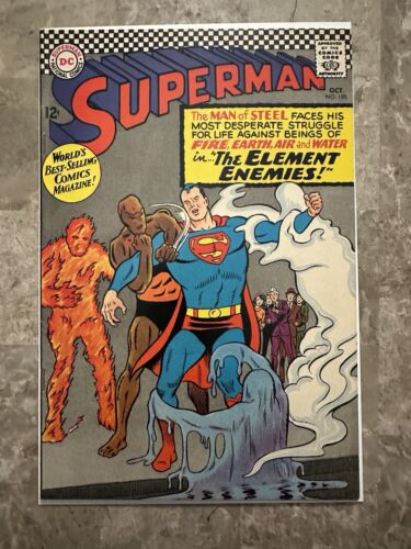 Superman #190 VF 8.0 (DC Comics 1966)