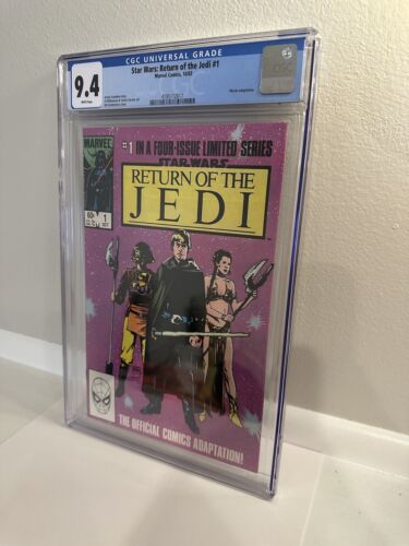 Star Wars Return of the Jedi #1 CGC 9.4 White Pages (1983 Marvel Comics)