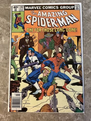 Amazing Spider-Man #202 Newsstand (1980 Marvel Comics) - FN/VF