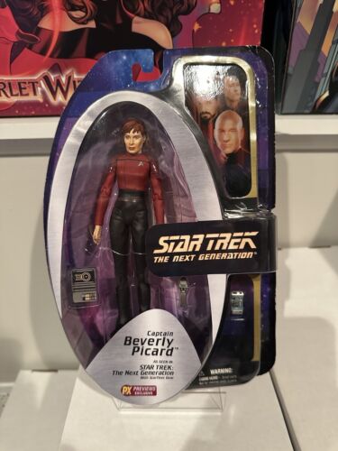 Art Asylum: Star Trek TNG Captain Beverly Picard Sealed (2007) - Diamond Toys