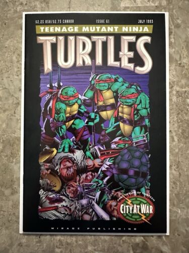 Teenage Mutant Ninja Turtles #61 VF/NM (1993 Mirage Studios)