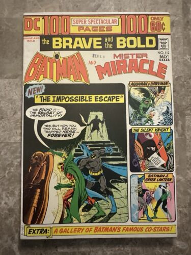 The Brave and the Bold #112 VF 8.0 (DC Comics 1974)