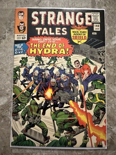 Strange Tales #140 VF+ 8.5 (1966 Marvel Comics)