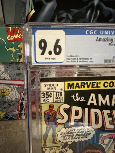 Amazing Spider-Man #178 CGC 9.6 WP (1978 Marvel)