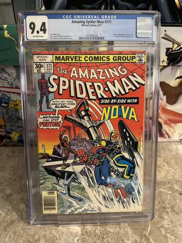 Amazing Spider-Man #171  CGC 9.4 OWP (1977 Marvel)