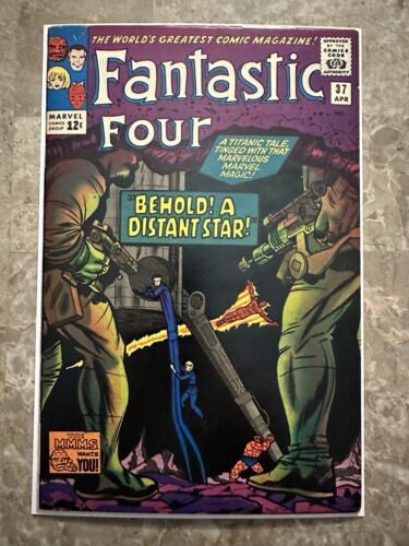 Fantastic Four #37 VF- 7.5 (1965 Marvel Comics)