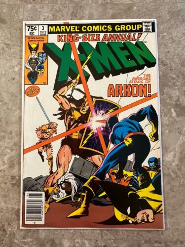 Uncanny X-Men Annual #3 Newsstand (Marvel Comics 1979) - VF-