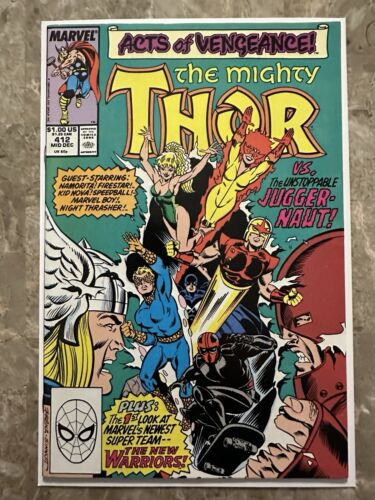 Thor #412 VF+ 8.5-9.0 (1989 Marvel Comics)