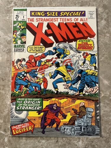 X-Men Annual #1 (1970 Marvel Comics) - FN+