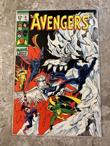 Avengers #61 (Marvel Comics 1969) - FN-