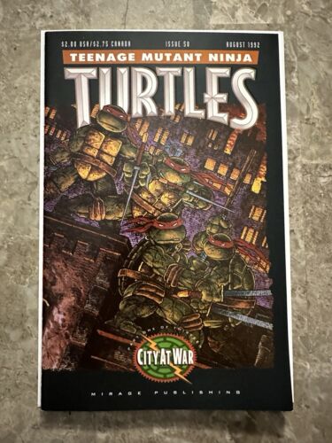 Teenage Mutant Ninja Turtles #50 FN+ 6.5 (1992 Mirage Studios)