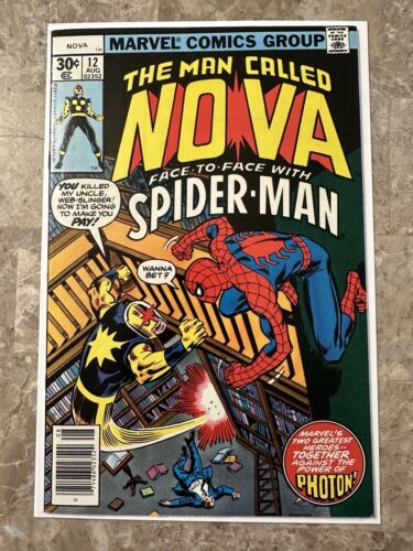 Nova #12  (Marvel Comics 1977) - VF+