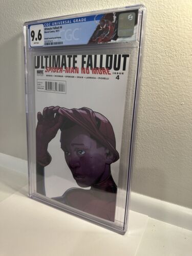 Ultimate Fallout #4 2nd Print Pichelli Variant CGC 9.6 WP (2011) Custom Label