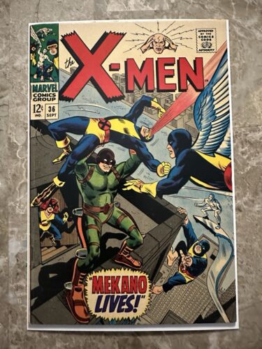 X-Men #36 FN+ 6.5 (Marvel Comics 1967) - Strong copy