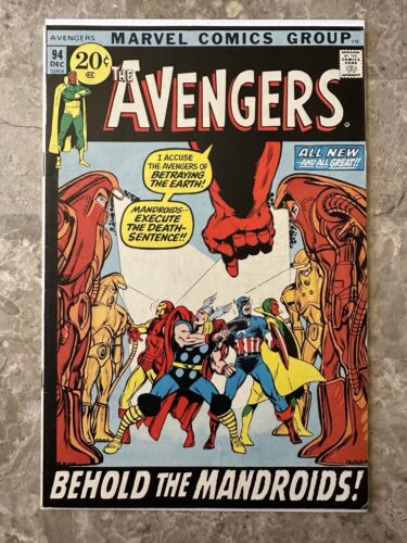 Avengers #94 FN+ 6.5 (Marvel Comics 1971)