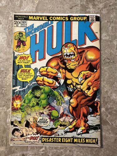 Incredible Hulk #169 (Marvel Comics 1973) - FN-