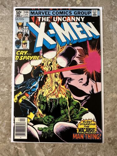 Uncanny X-Men #144 Newsstand (Marvel Comics 1981) - VF-