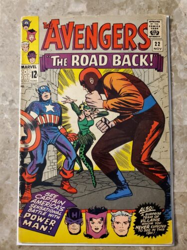 Avengers #22 (1st Series Marvel Comics 1965) - Silver Age - Mid Grade