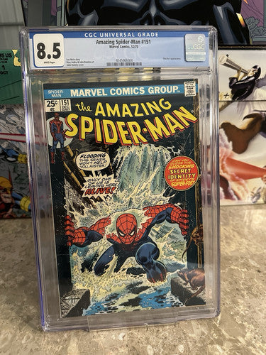 Amazing Spider-Man #151 CGC 8.5 WP (1975 Marvel)