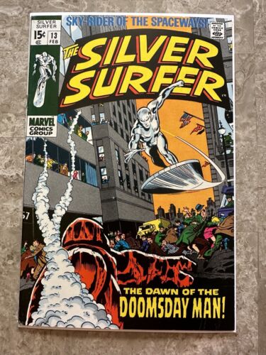 Silver Surfer #13 FN+ (1970 Marvel Comics)