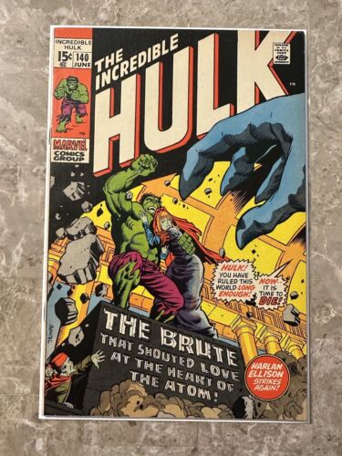 Incredible Hulk #140 (Marvel Comics 1971) - VF