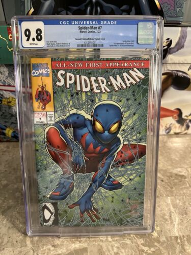 Spider-Man #7 CGC 9.8 2nd Print/McKone Variant (2023 Marvel) - 1st Spider-Boy