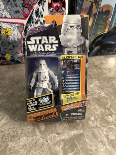 Star Wars Saga Legends Snowtrooper (Hasbro) - New/Sealed