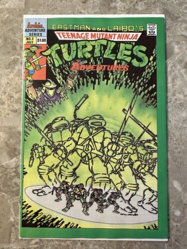 Teenage Mutant Ninja Turtles Adventures #3 1st Print (1989 Archie) - NM-