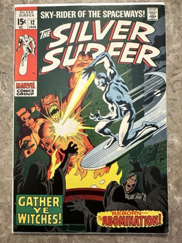 Silver Surfer #12 FN/VF (1970 Marvel Comics)