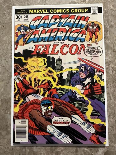 Captain America #205 8.5 VF+ (Marvel Comics 1976)