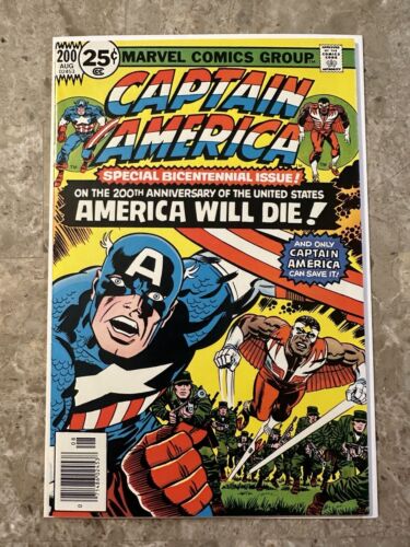 Captain America #200 (Marvel Comics 1977) - VF+