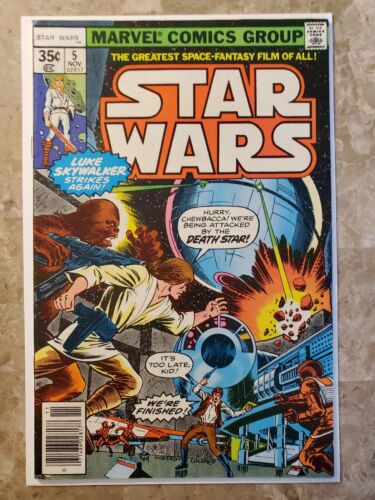 Star Wars #5 (Marvel Comics 1977) - First Printing - VF