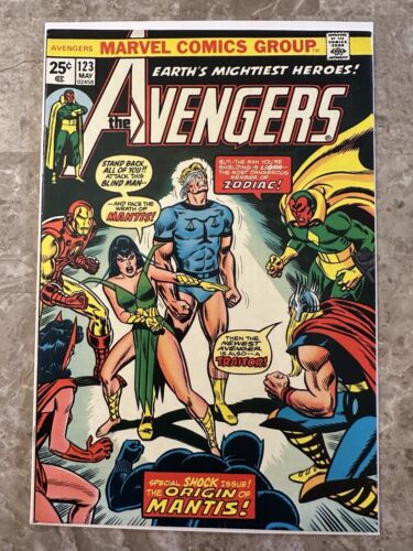 Avengers #123 (Marvel Comics 1974) - FN+