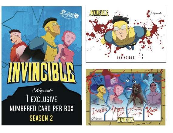 2026 Invincible Season 2 Exclusive Mystery Box LVL UP Vegas Debut Signagraph