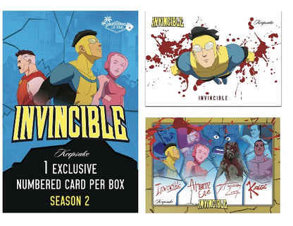 2026 Invincible Season 2 Exclusive Mystery Box LVL UP Vegas Debut Signagraph