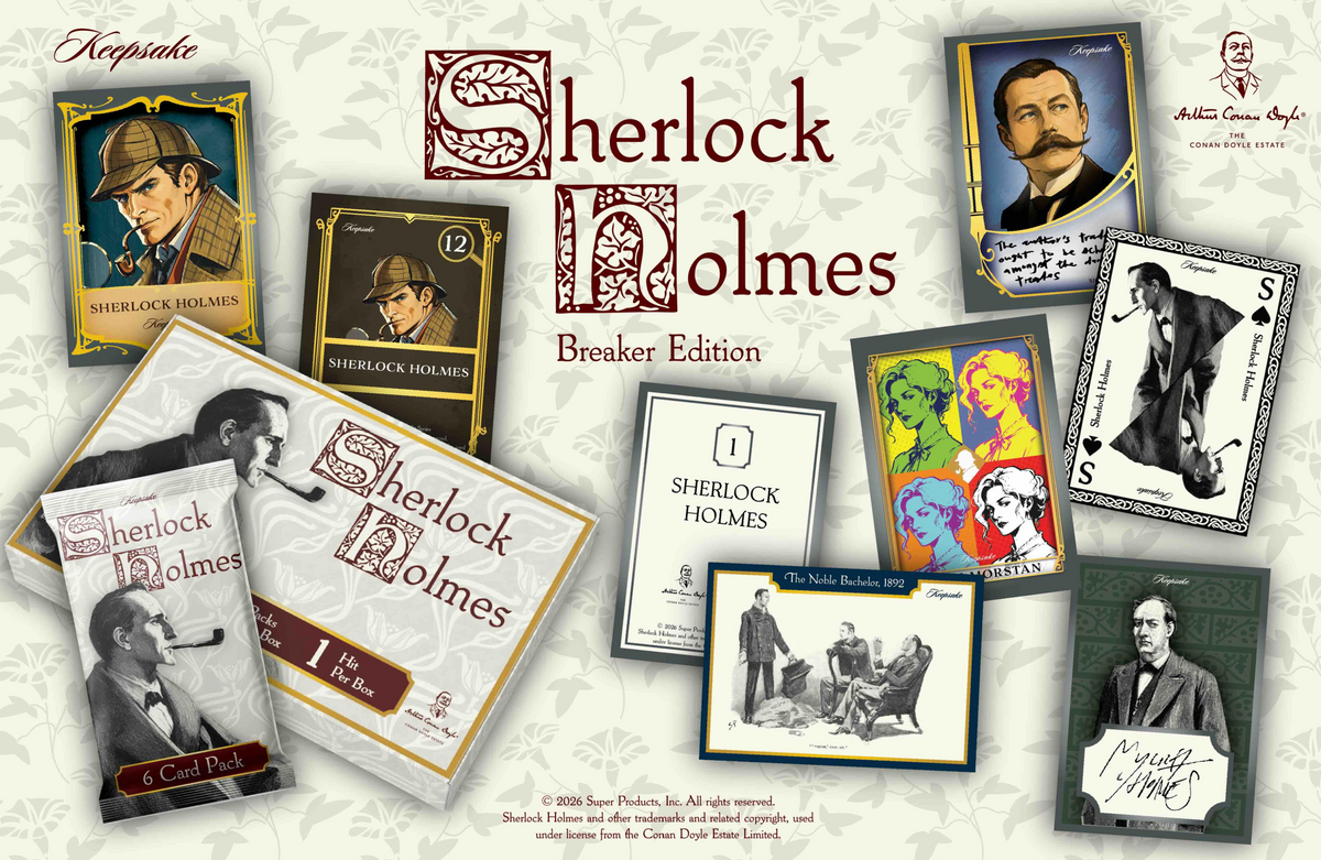 2026 Keepsake Sherlock Holmes Premiere Breaker 10-Box Case