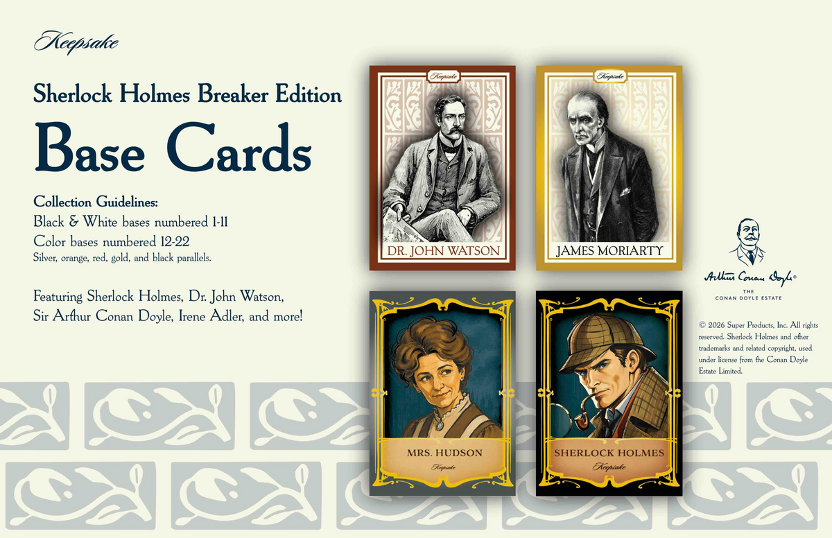 2026 Keepsake Sherlock Holmes Premiere Breaker 10-Box Case