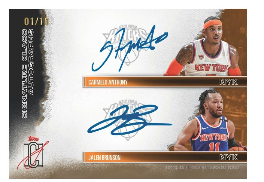 2025-26 Topps Signature Class Basketball Mega Box