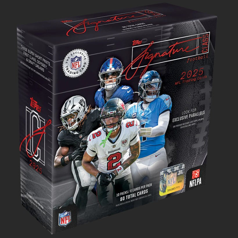 2025 Topps Signature Class Football Mega Box