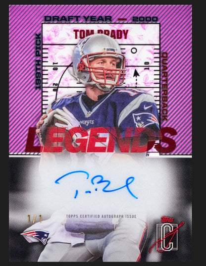 2025 Topps Signature Class Football Hobby Box