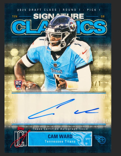 2025 Topps Signature Class Football Hobby Box