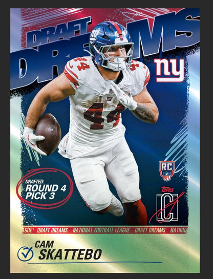 2025 Topps Signature Class Football Hobby Box