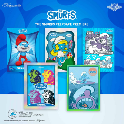 The Smurfs Keepsake Premiere Breaker 10-Box Case