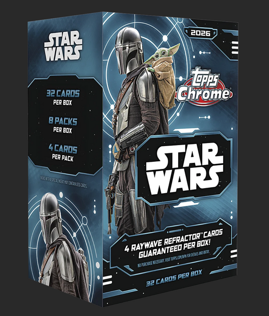 2026 Topps Chrome Star Wars Value Box