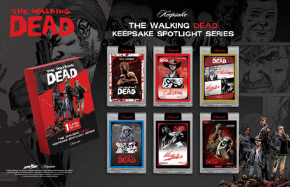 2026 Walking Dead Keepsake Spotlight Series Box - 1 Encased Card