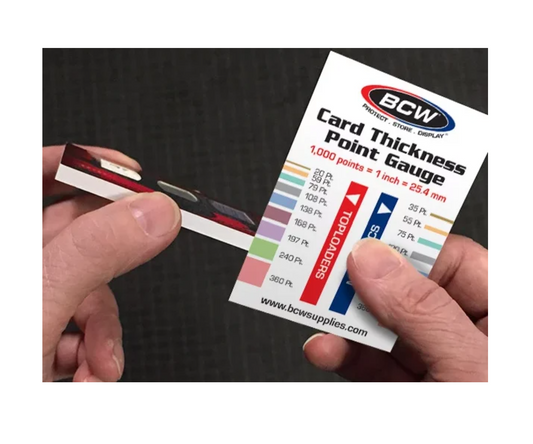BCW Card Thickness Point Gauge