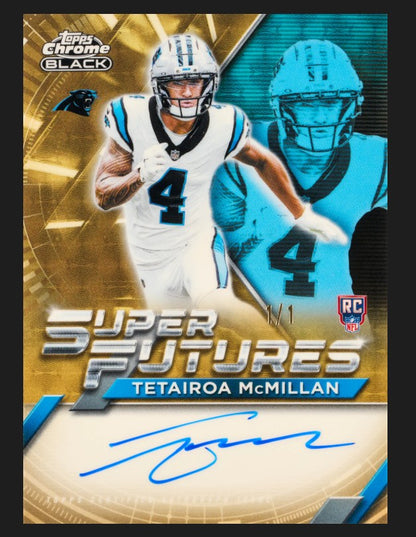 2025 Topps Chrome Black Football Hobby Box